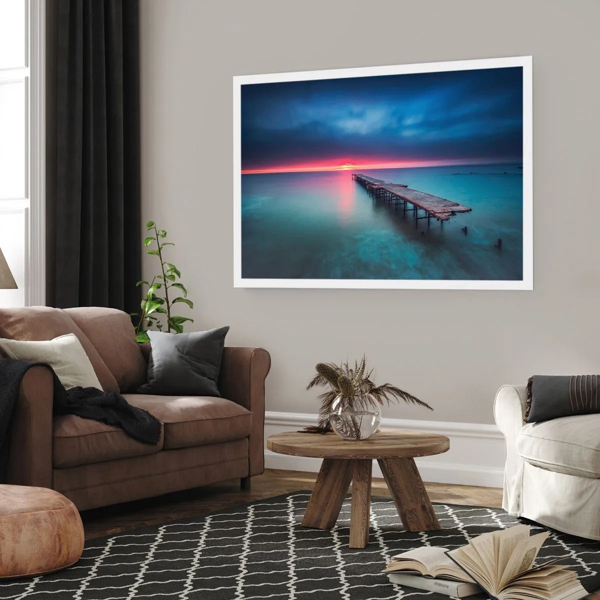 Poster - Zwischen Himmel und Erde - 70x50 cm
