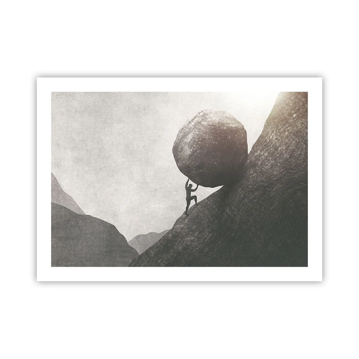 Poster - Ich glaube wider alle Hoffnung - 70x50 cm