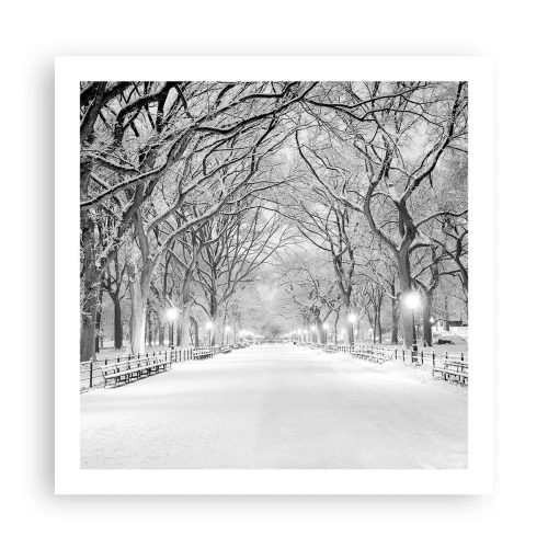 Poster - Vier Jahreszeiten - Winter - 60x60 cm