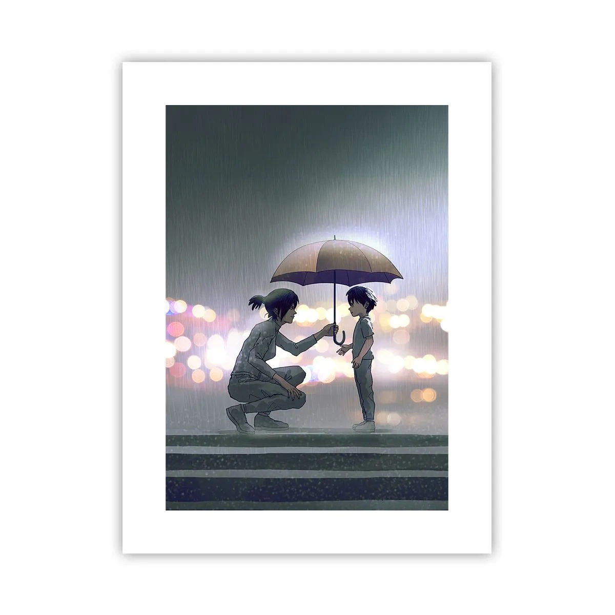 Poster - Und jetzt ist alles in Ordnung - 30x40 cm