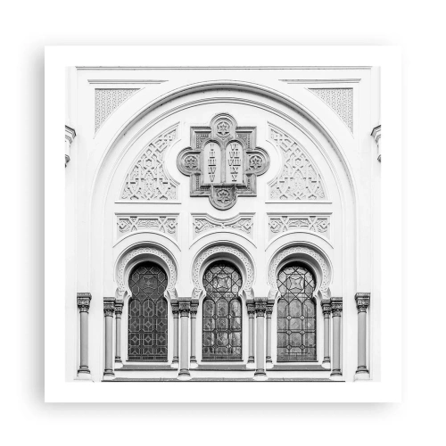 Poster - An der Grenze der Kulturen - 60x60 cm