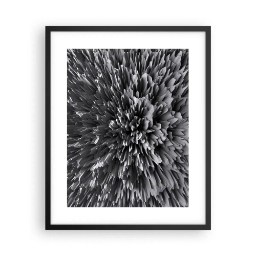 Poster in einem schwarzem Rahmen - Härter kann es nicht werden - 40x50 cm