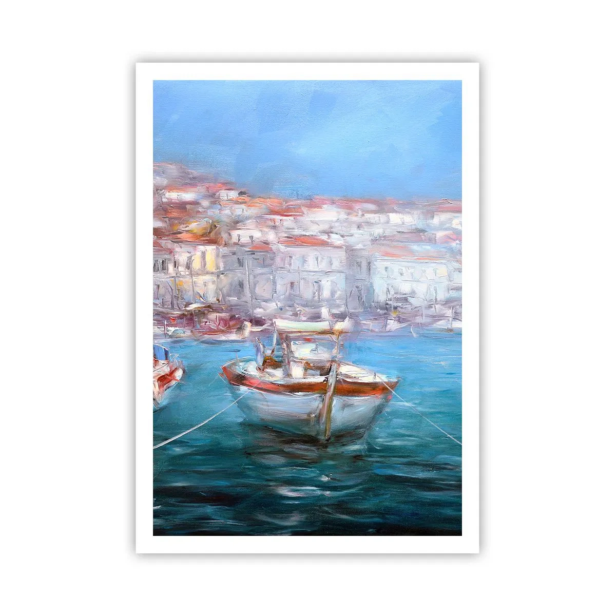 Poster - Italienische Bucht - 70x100 cm