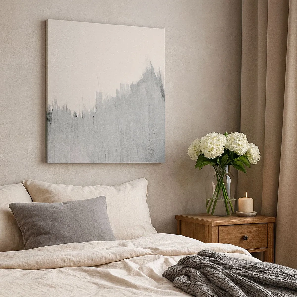 Bild auf Leinwand - Leinwandbild - Mysteriöse Aufzeichnung - 30x30 cm