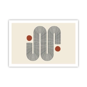 Poster - Vom Anfang bis zum Ende - 91x61 cm
