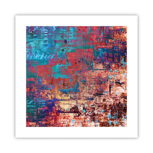 Poster - Erinnerung und Vergessen - 40x40 cm