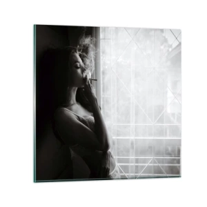 Glasbild - Bild auf glas - Sinnlicher Moment - 60x60 cm