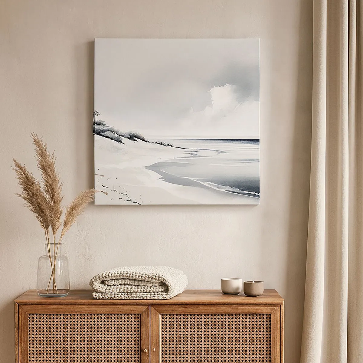 Bild auf Leinwand - Leinwandbild - Für immer zusammen - 30x30 cm