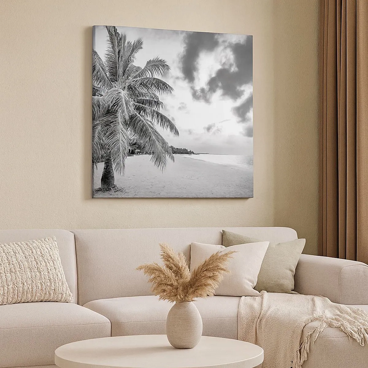 Bild auf Leinwand - Leinwandbild - Wenn du dich nach Einsamkeit sehnst ... - 30x30 cm