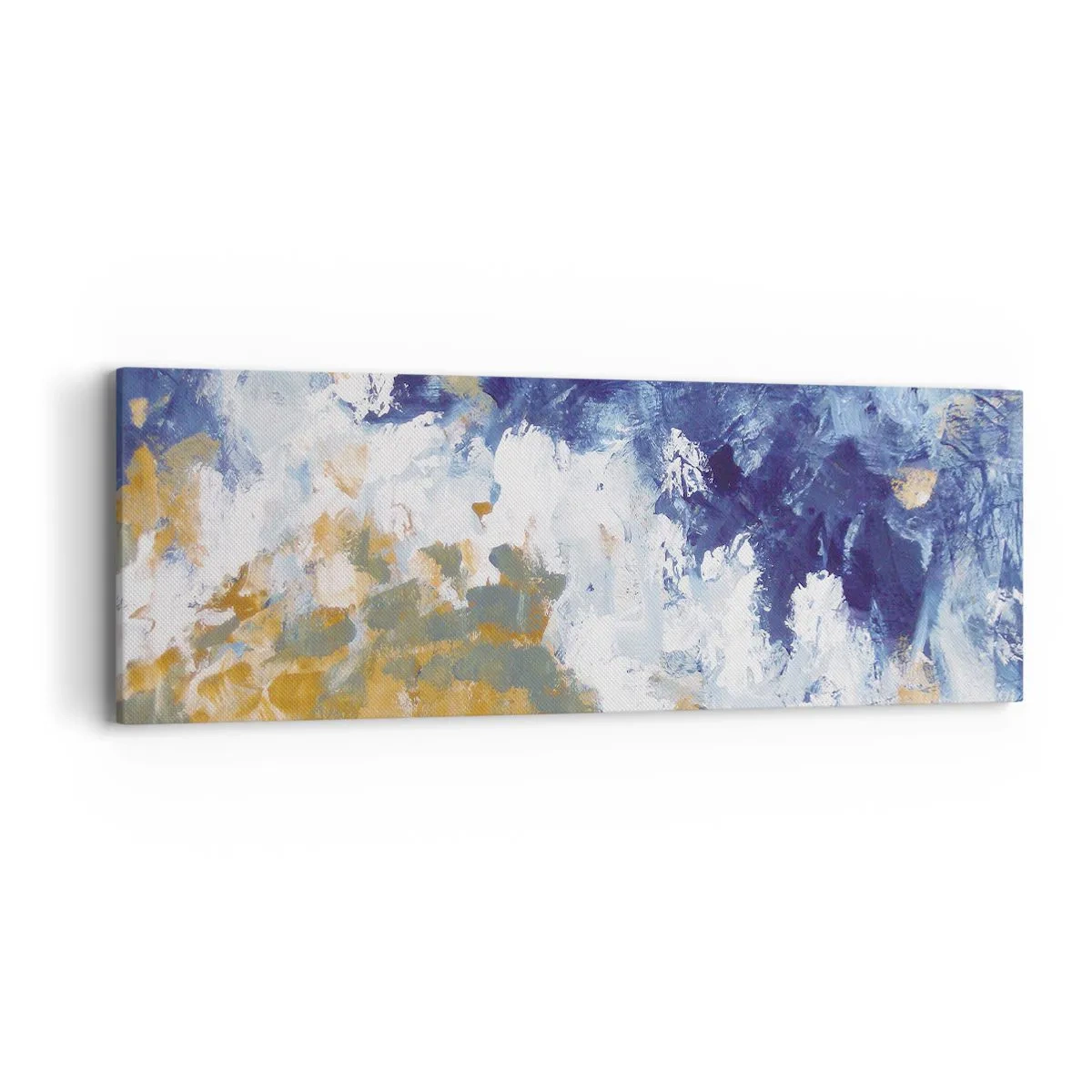 Bild auf Leinwand - Leinwandbild - Tanz der Naturelemente - 90x30 cm