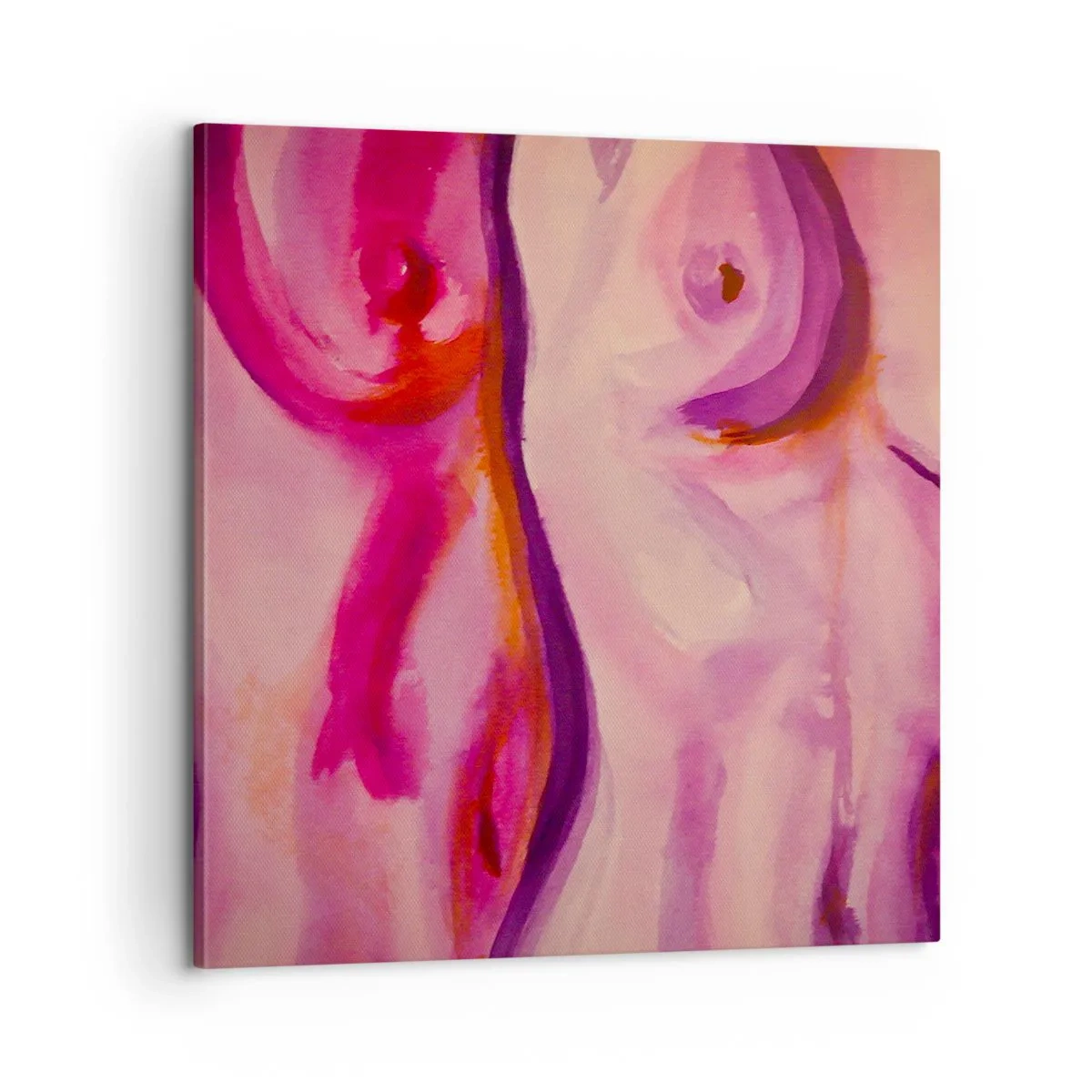 Bild auf Leinwand - Leinwandbild - Ode an die Weiblichkeit - 60x60 cm
