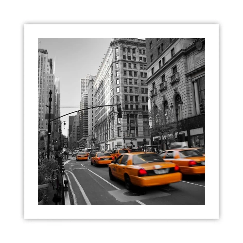 Poster - Sonnen der Großstadt - 50x50 cm