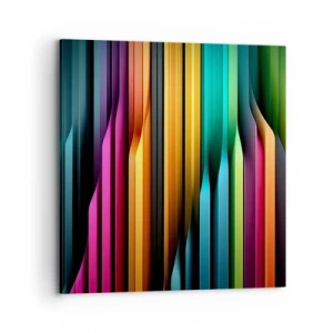 Bild auf Leinwand - Leinwandbild - Lichtorgan - 70x70 cm