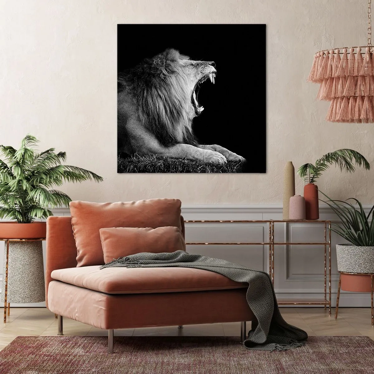 Bild auf Leinwand - Leinwandbild - Ohne Zweifel - 60x60 cm