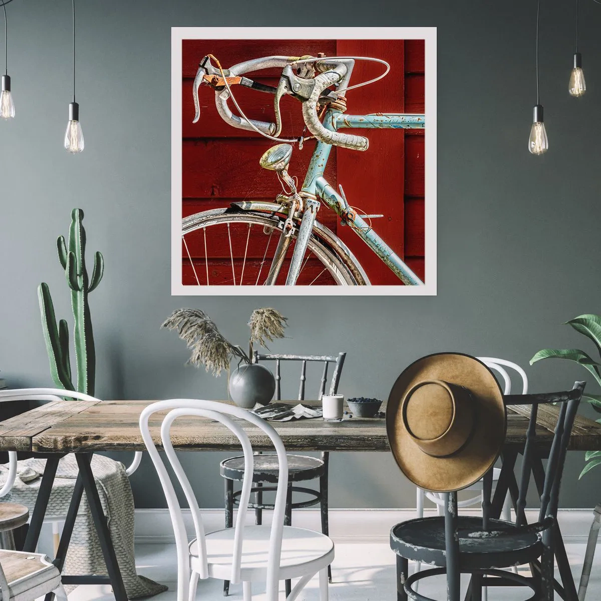 Poster - Geschaffen um zu siegen - 30x30 cm