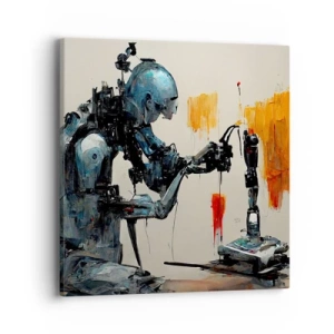 Bild auf Leinwand - Leinwandbild - Schon morgen… - 40x40 cm