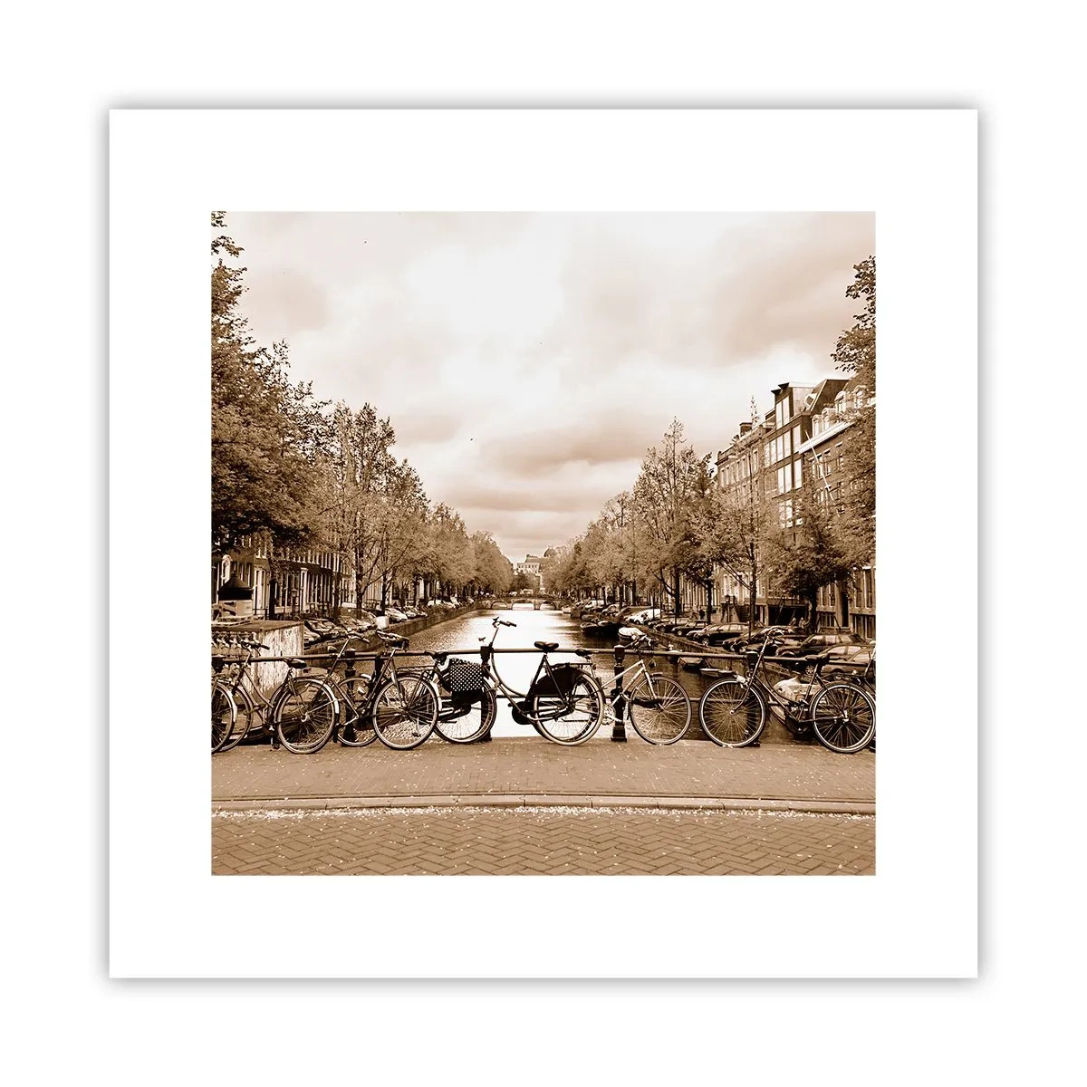Poster - Niederländische Atmosphäre - 30x30 cm