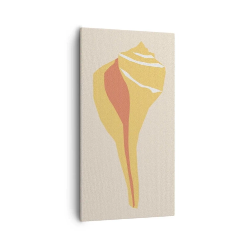 Bild auf Leinwand - Leinwandbild - Organische Abstraktion – Wachstum - 55x100 cm