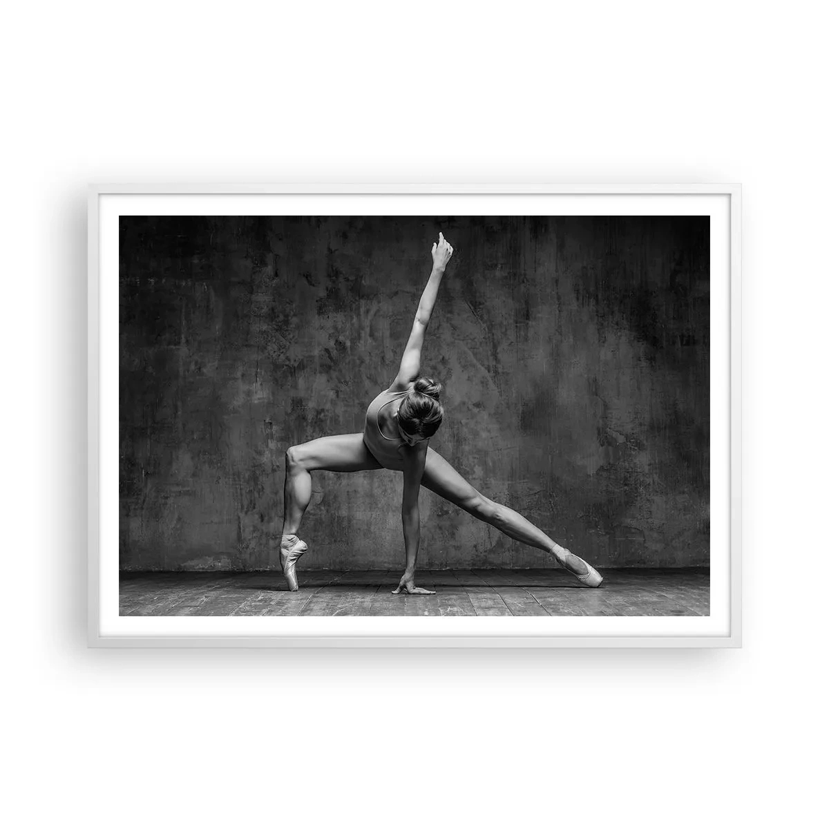 Poster in einem weißen Rahmen - Das Ideal des Gleichgewichts - 100x70 cm