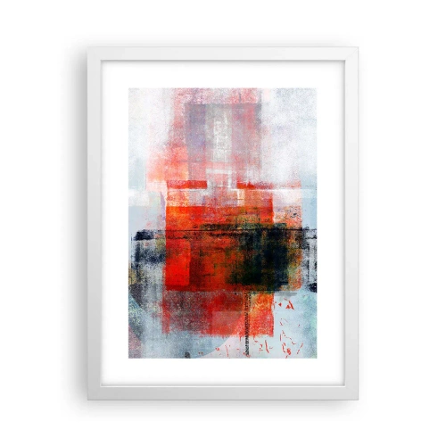 Poster in einem weißen Rahmen - Komposition leuchtet - 30x40 cm