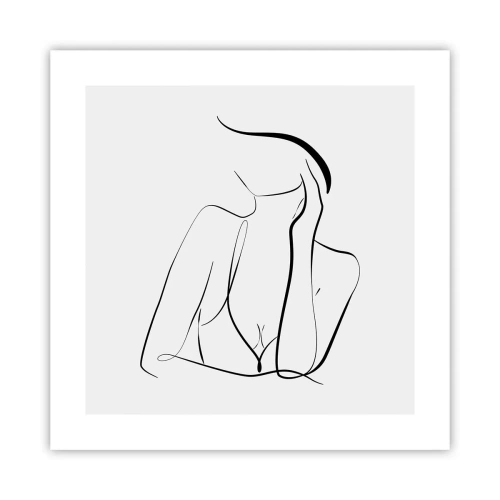 Poster - Auf der Traumwelle - 40x40 cm