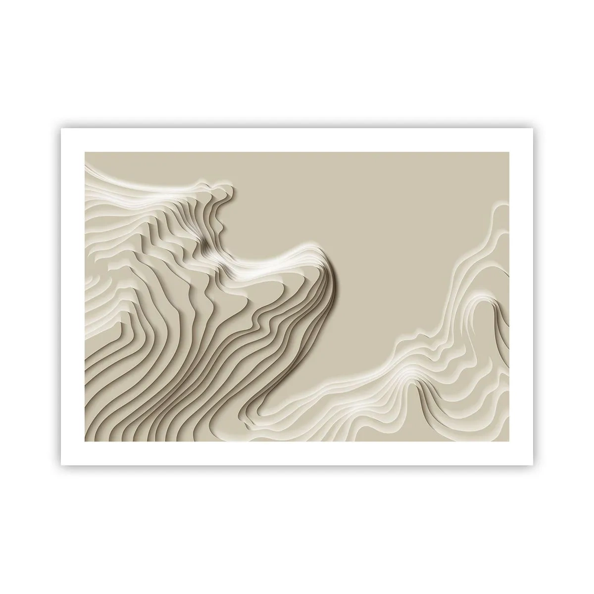 Poster - Topographie der Kunst - 70x50 cm
