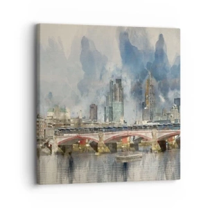 Bild auf Leinwand - Leinwandbild - London in seiner ganzen Pracht - 30x30 cm