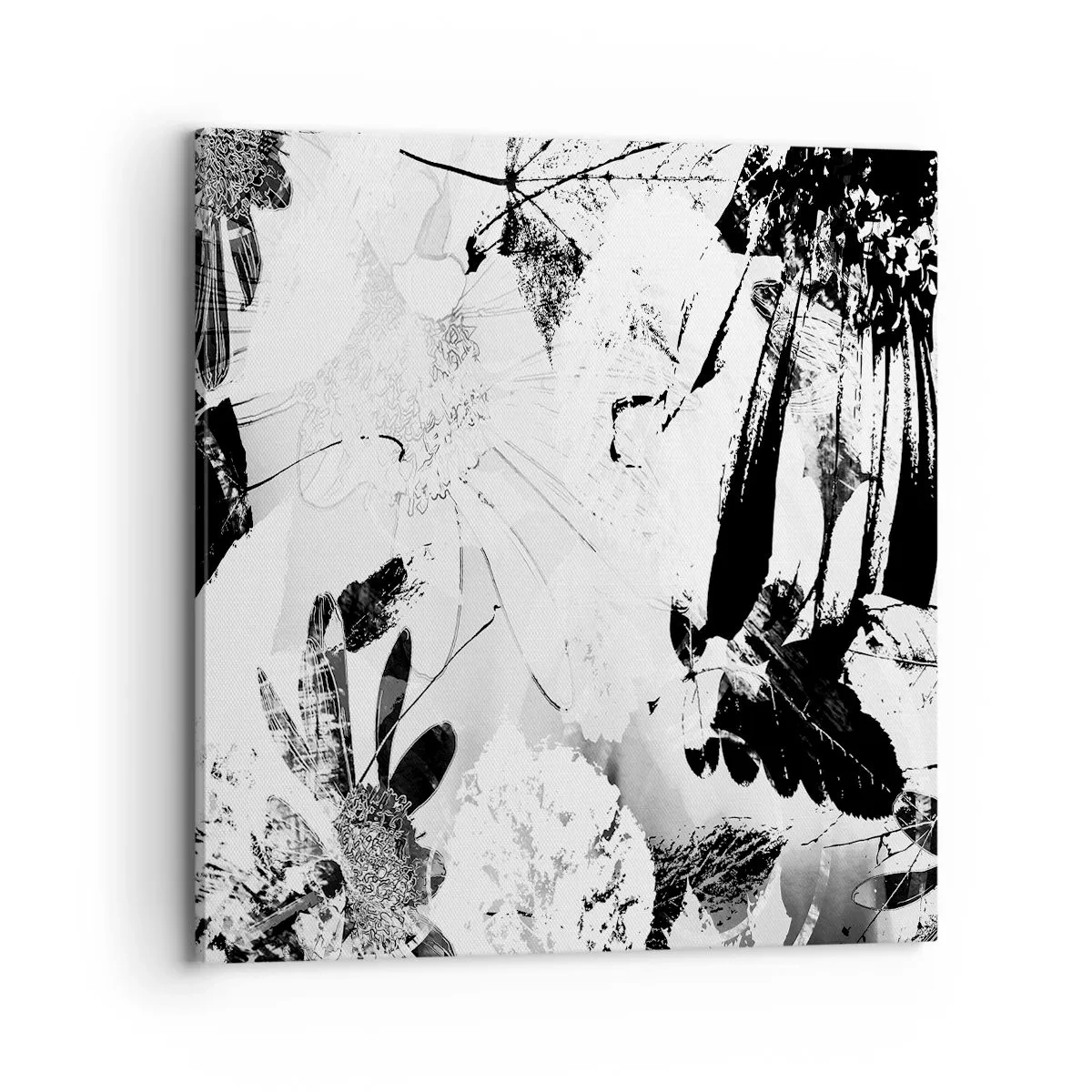 Bild auf Leinwand - Leinwandbild - Herbst negativ - 70x70 cm