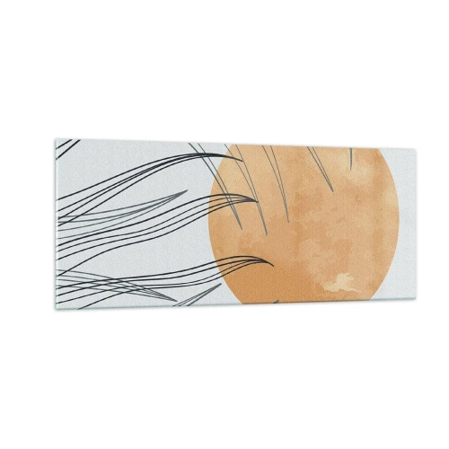 Glasbild - Bild auf glas - Immer der Sonne entgegen - 100x40 cm