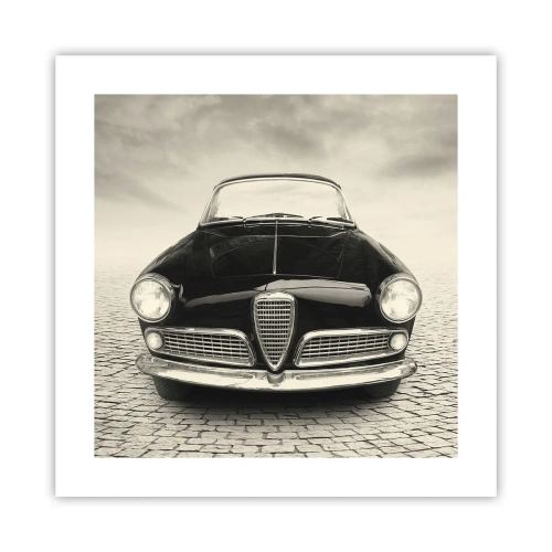 Poster - Man muss mich einfach lieben - 40x40 cm