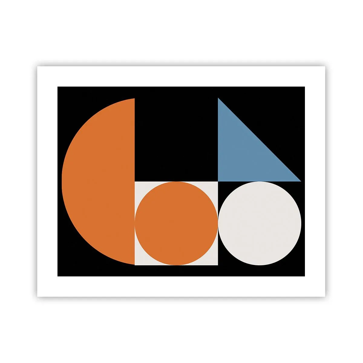 Poster - Bebilderte Anordnung - 50x40 cm