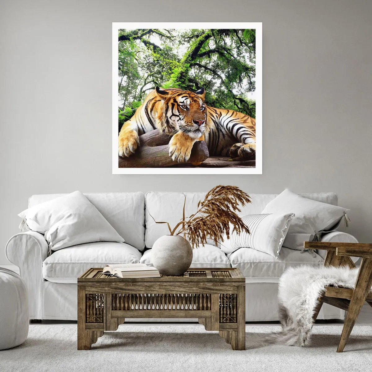 Poster - Hochachtungsvoll - 40x40 cm