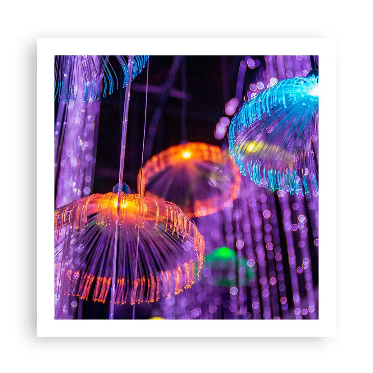 Poster - Lichtbrunnen - 60x60 cm