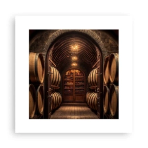 Poster - Stimmungsvoller Keller - 30x30 cm