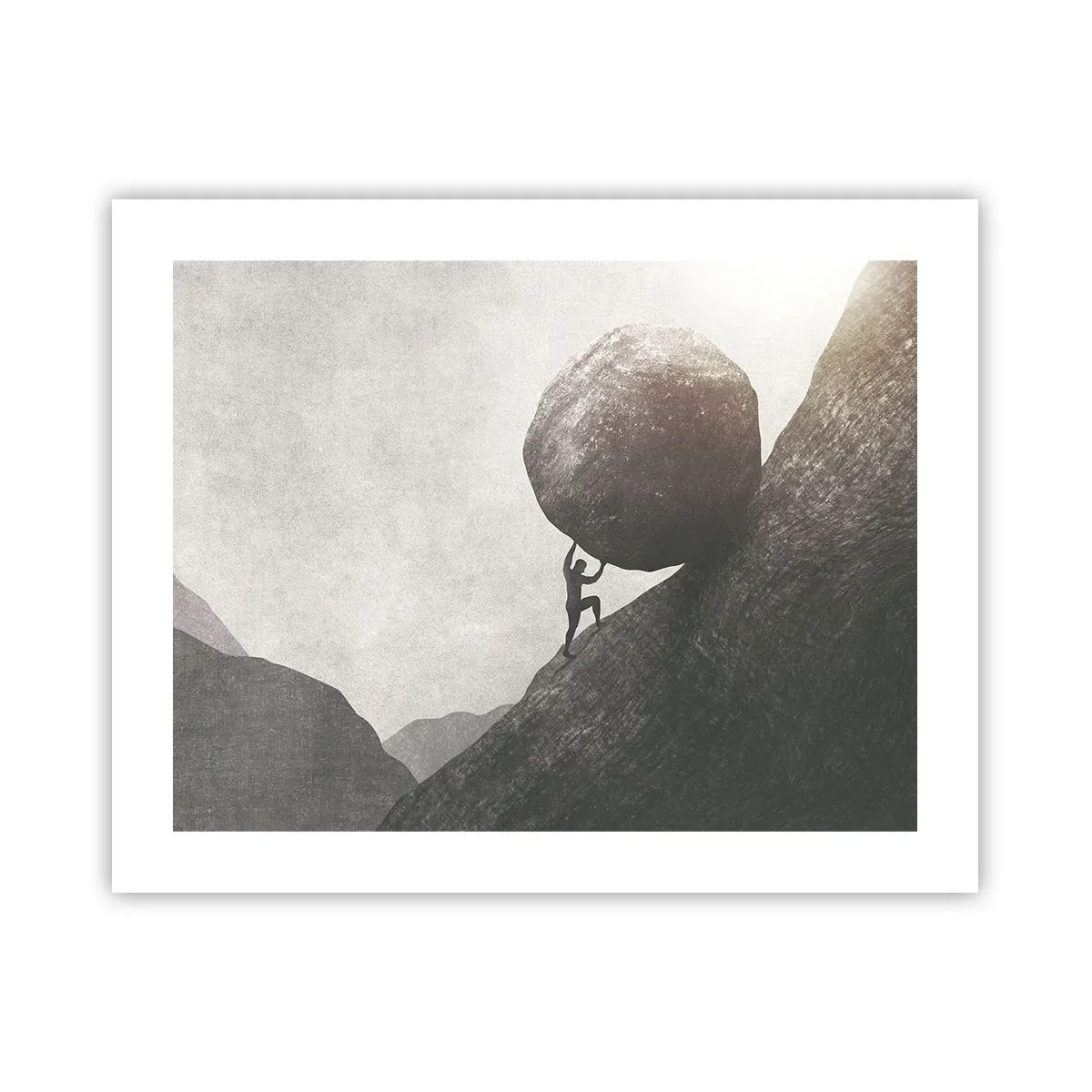 Poster - Ich glaube wider alle Hoffnung - 50x40 cm