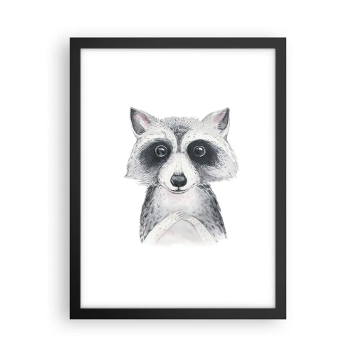 Poster in einem schwarzem Rahmen - Ein Moment zum Bewegen - 30x40 cm