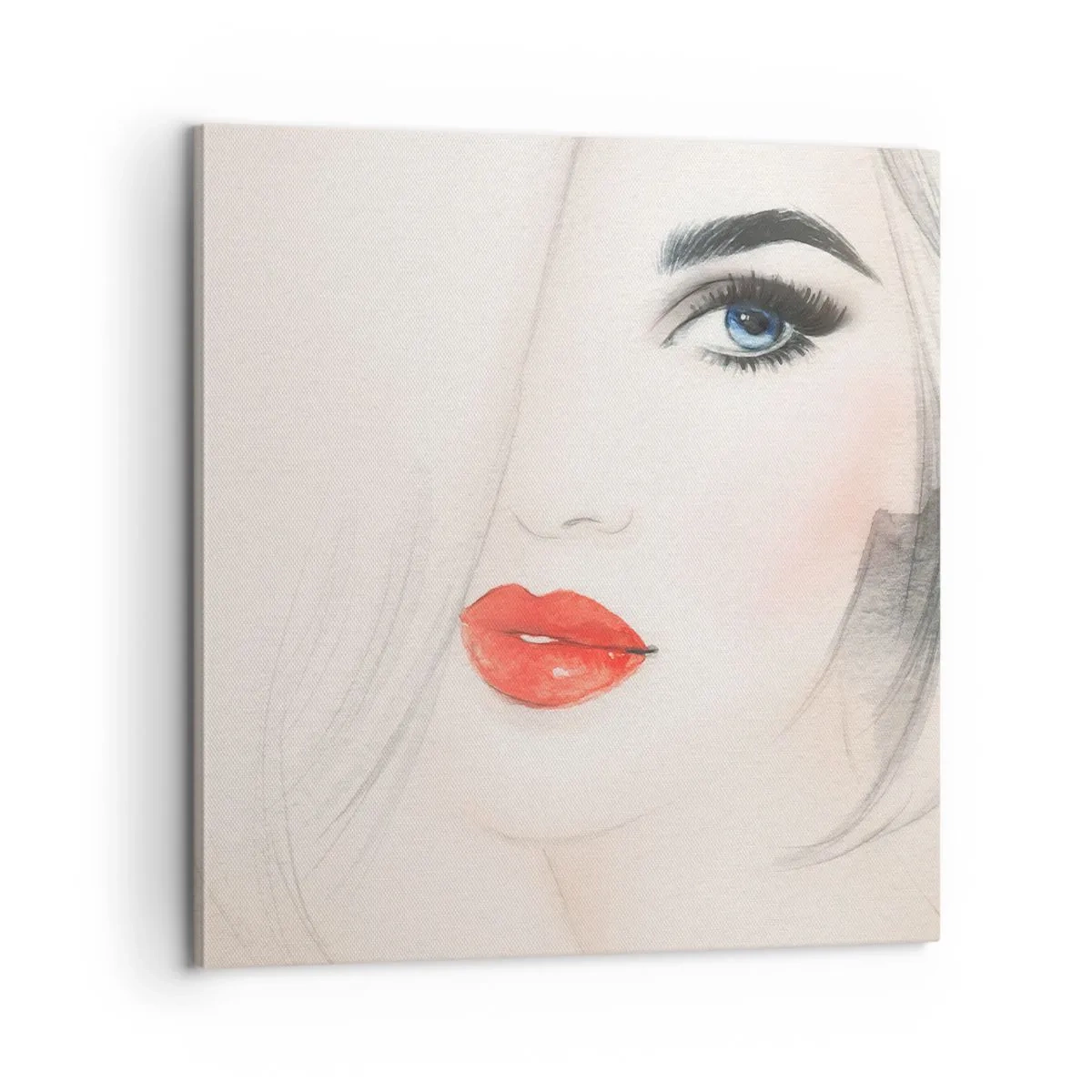 Bild auf Leinwand - Leinwandbild - Es hypnotisiert und berauscht - 60x60 cm