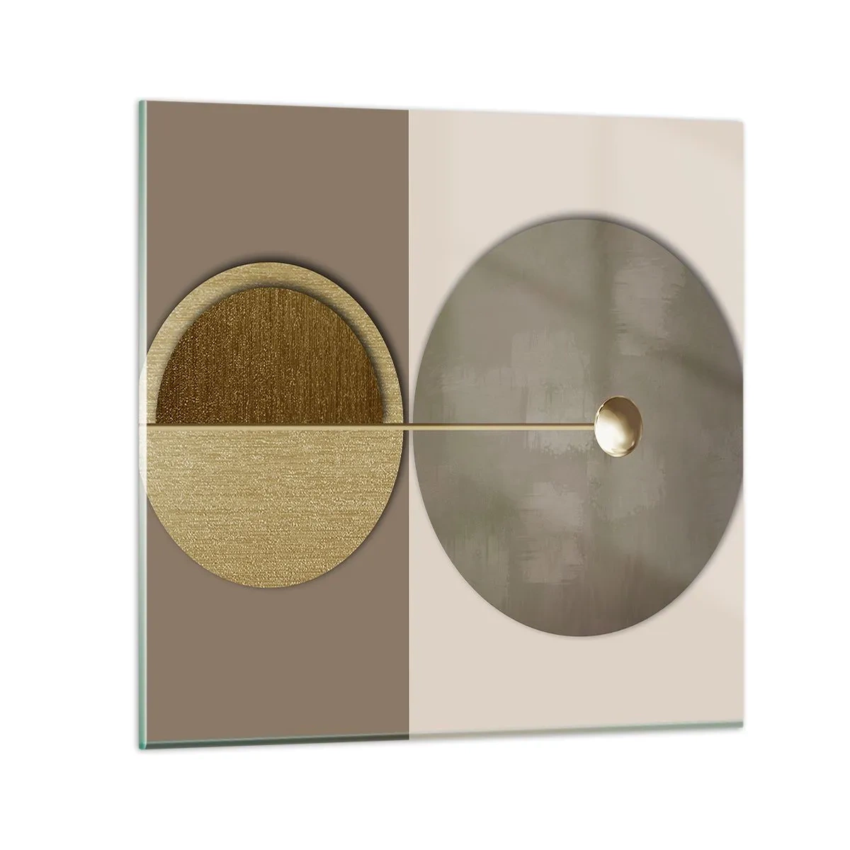 Glasbild - Bild auf glas - Perfekte Balance - 30x30 cm