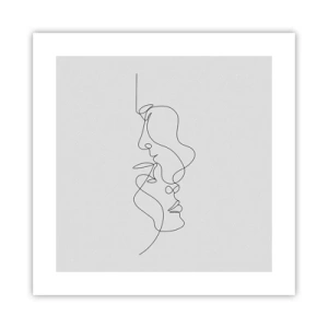 Poster - Die Hitze bitterer Begierden - 40x40 cm