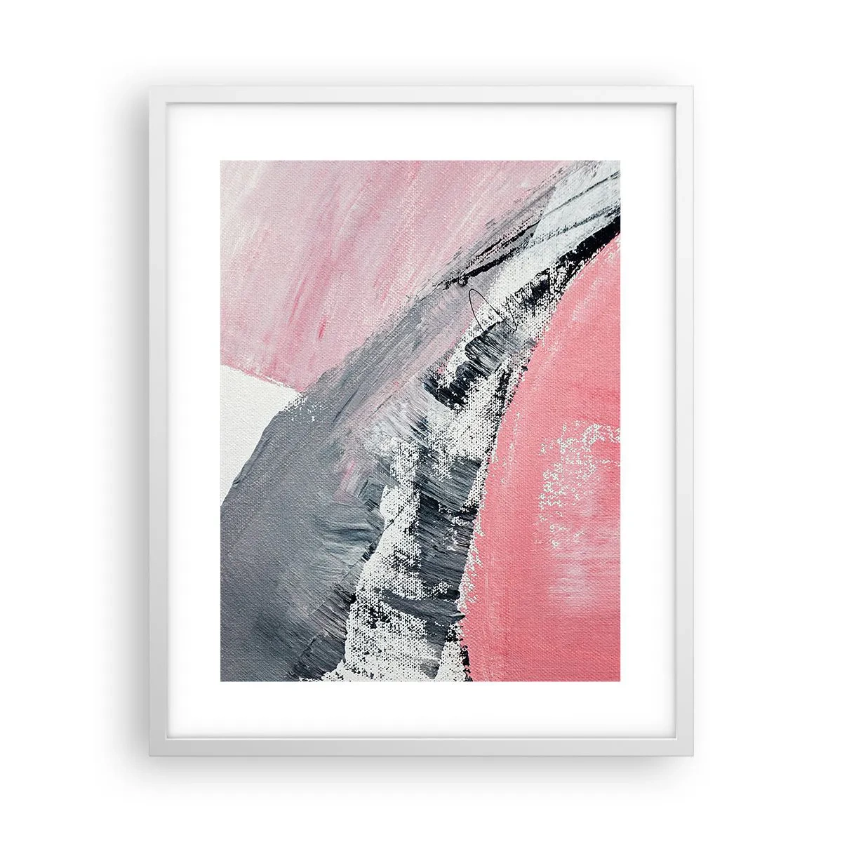 Poster in einem weißen Rahmen - Passende Komposition - 40x50 cm