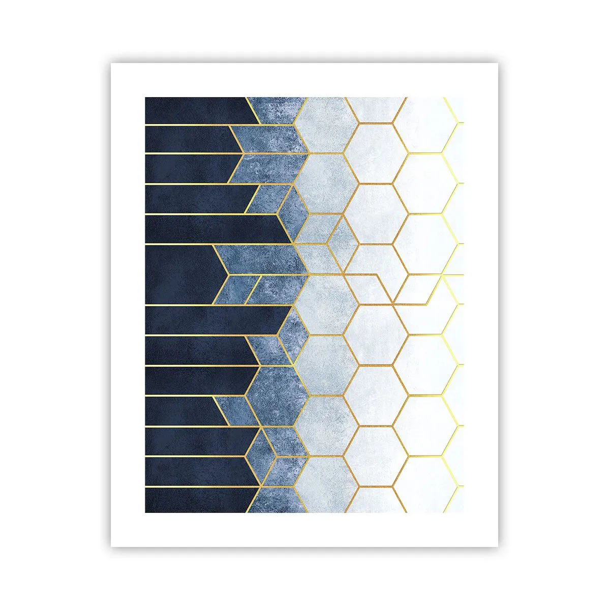 Poster - Komposition im synkopischen Rhythmus - 40x50 cm