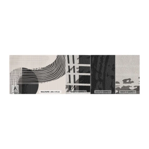 Fototapeten Muster Premium Sand - Hin und zurück - Minimalismus, Abstraktion, Stück - 100x30 cm