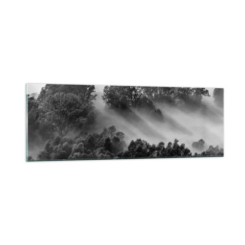 Glasbild - Bild auf glas - Aufstehend aus dem Schlaf - 90x30 cm