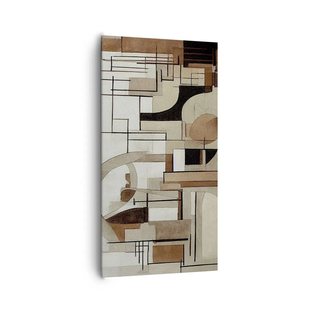 Bild auf Leinwand - Leinwandbild - Stadtbild 2.0 - 65x120 cm