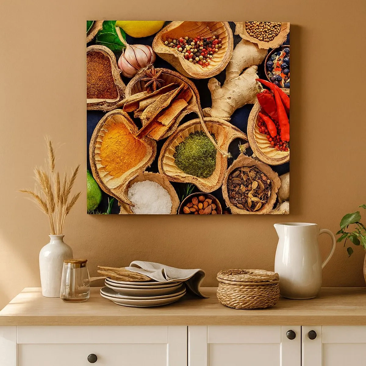 Bild auf Leinwand - Leinwandbild - Nimm was du willst - 30x30 cm