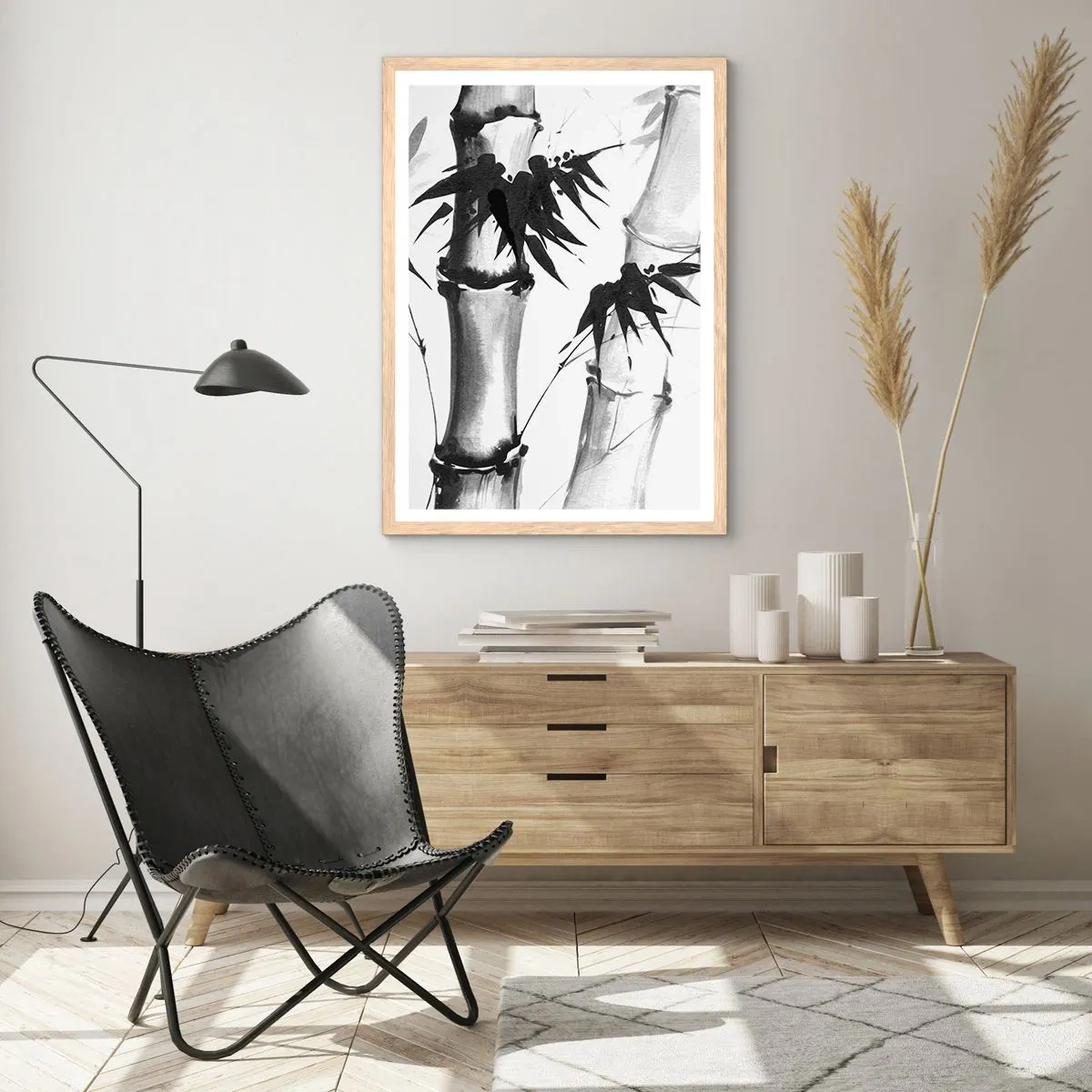 Poster in einem Rahmen aus heller Eiche - Dem Orient ganz nah - 70x100 cm