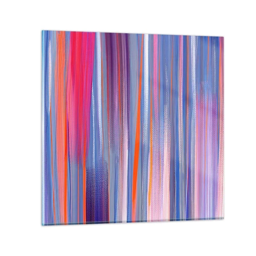 Glasbild - Bild auf glas - Aufstieg zum Regenbogen - 70x70 cm