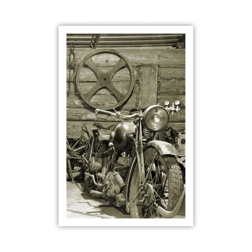 Poster - Im Schuppen von Onkel Władek - 61x91 cm