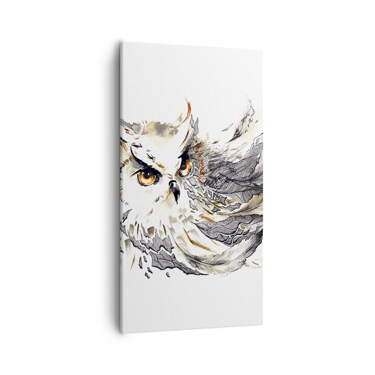 Bild auf Leinwand - Leinwandbild - Sie kam aus der Welt der Magie - 55x100 cm