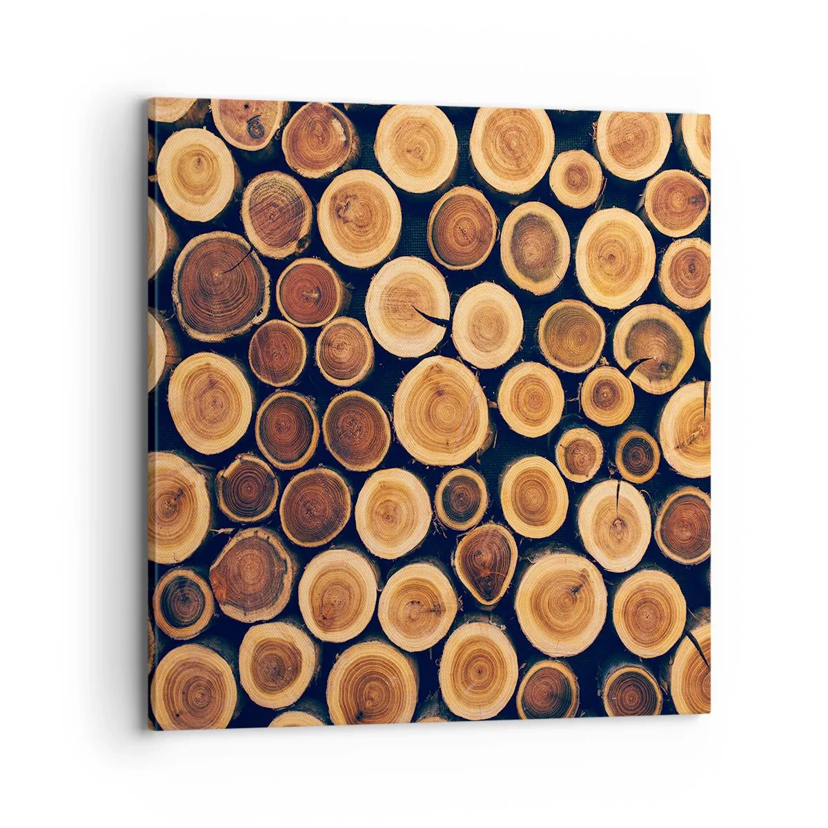 Bild auf Leinwand - Leinwandbild - Wie alt sehe ich aus? - 70x70 cm